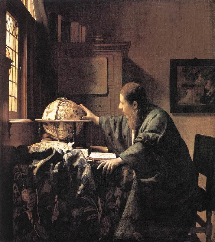 The Astronomer, Jan Vermeer